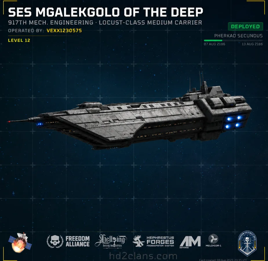 SES Mgalekgolo of the deep